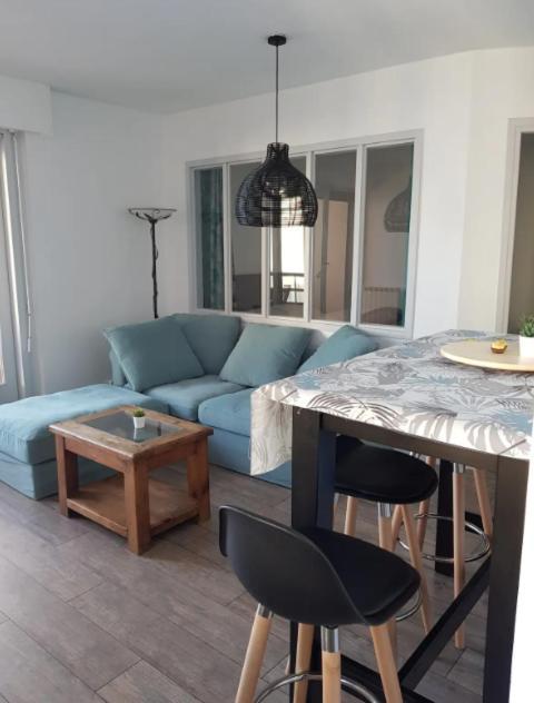 Splendide T2 Face A La Mer, Terrasse, Wifi Hendaye Εξωτερικό φωτογραφία